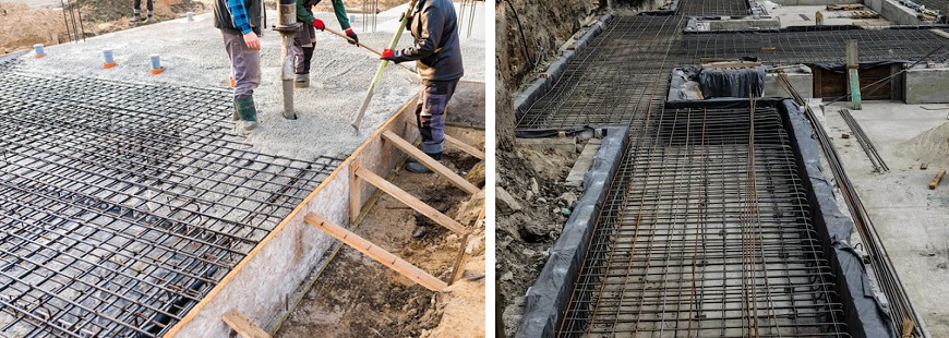 Армирование бетона