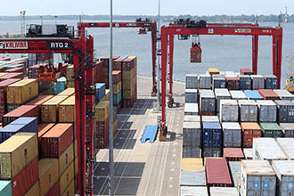 Вывоз контейнеров с Торгового порта НМТП