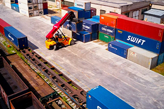 Вывоз контейнеров со станций Москвы