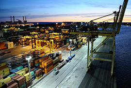 Контейнерный терминал Остров